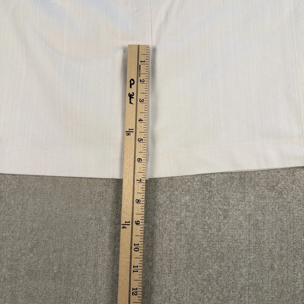 IDAO white denim